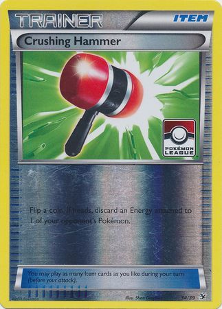 Crushing Hammer (34/39) (League Promo) [XY: Kalos Starter Set] - Comfy Hobbies