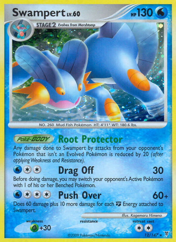Swampert (12/147) (Theme Deck Exclusive) [Platinum: Supreme Victors] - Comfy Hobbies