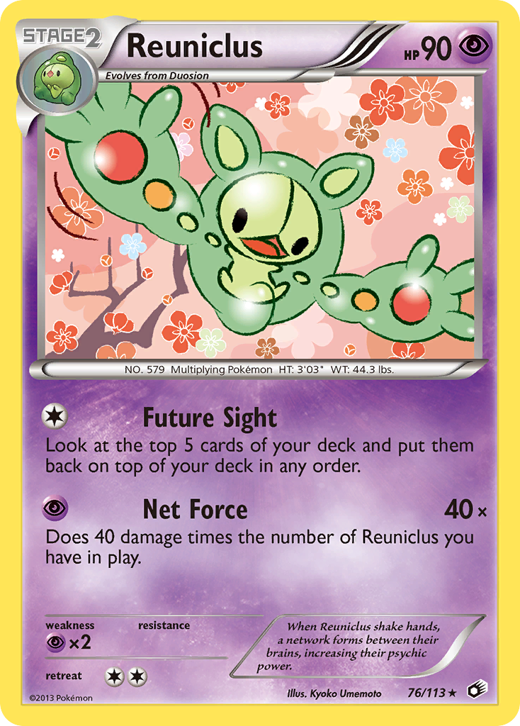Reuniclus (76/113) [Black & White: Legendary Treasures] - Comfy Hobbies