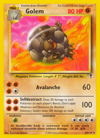 Golem (24/110) [Legendary Collection] - Comfy Hobbies