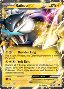 Raikou EX (38/108) [Black & White: Dark Explorers] - Comfy Hobbies