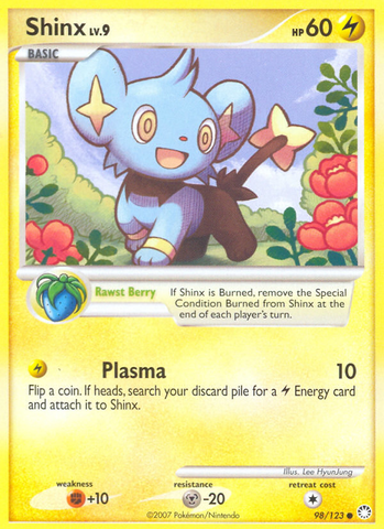 Shinx (98/123) [Diamond & Pearl: Mysterious Treasures] - Comfy Hobbies