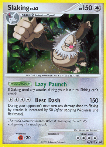 Slaking (16/127) [Platinum: Base Set] - Comfy Hobbies
