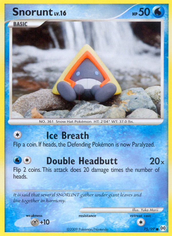 Snorunt (75/99) [Platinum: Arceus] - Comfy Hobbies