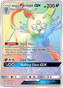 Alolan Persian GX (257/236) [Sun & Moon: Cosmic Eclipse] - Comfy Hobbies