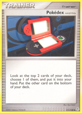 Pokedex HANDY910is (111/130) [Diamond & Pearl: Base Set] - Comfy Hobbies