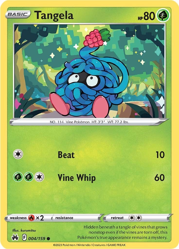 Tangela (004/159) [Sword & Shield: Crown Zenith] - Comfy Hobbies