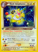 Dark Ampharos (1/105) [Neo Destiny 1st Edition] - Comfy Hobbies