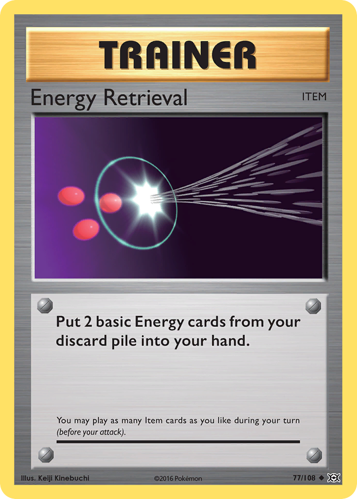 Energy Retrieval (77/108) [XY: Evolutions] - Comfy Hobbies