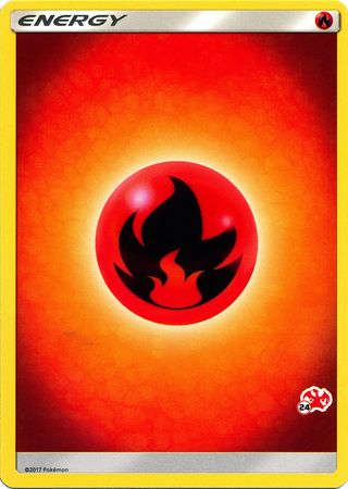 Fire Energy (Charizard Stamp #24) [Battle Academy 2020] - Comfy Hobbies
