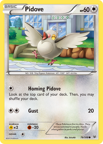 Pidove (78/108) [XY: Roaring Skies] - Comfy Hobbies