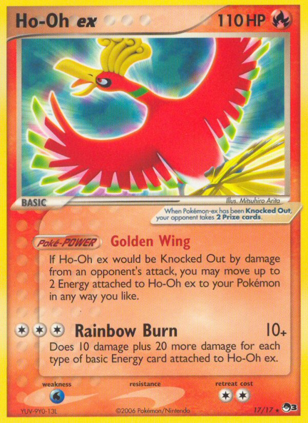 Ho-Oh ex (17/17) (Holo) [POP Series 3] - Comfy Hobbies