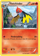 Fletchinder (17/106) [XY: Flashfire] - Comfy Hobbies