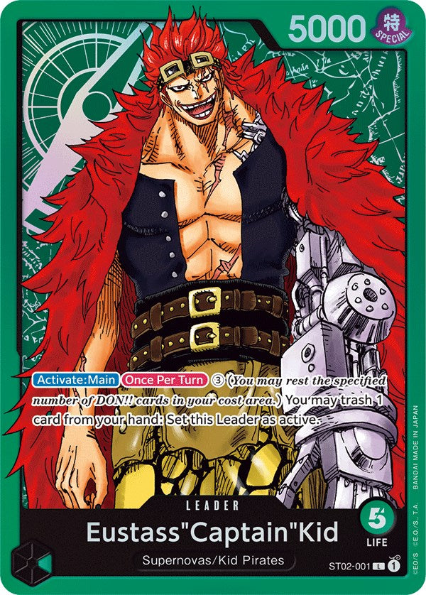 Eustass"Captain"Kid (001) [Starter Deck: Worst Generation] - Comfy Hobbies