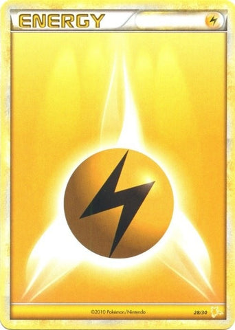 Lightning Energy (28/30) [HeartGold & SoulSilver: Trainer Kit - Raichu] - Comfy Hobbies