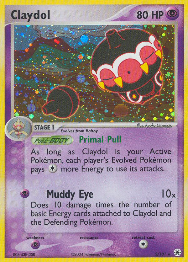Claydol (2/101) [EX: Hidden Legends] - Comfy Hobbies