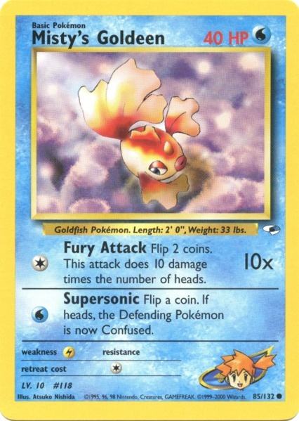 Misty's Goldeen (85/132) [Gym Heroes Unlimited] - Comfy Hobbies