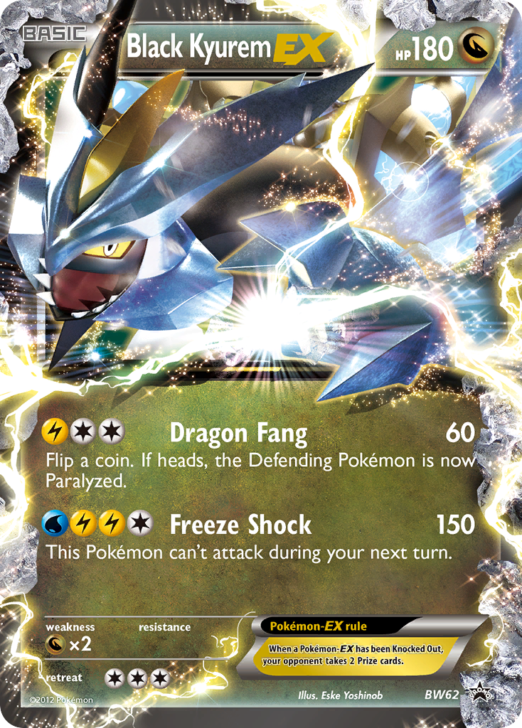 Black Kyurem EX (BW62) [Black & White: Black Star Promos] - Comfy Hobbies