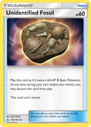 Unidentified Fossil (134/156) [Sun & Moon: Ultra Prism] - Comfy Hobbies