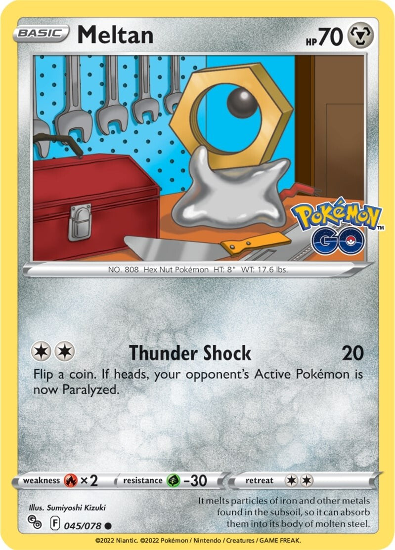 Meltan (045/078) [Pokémon GO] - Comfy Hobbies