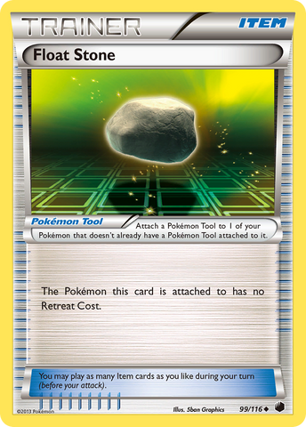 Float Stone (99/116) [Black & White: Plasma Freeze] - Comfy Hobbies