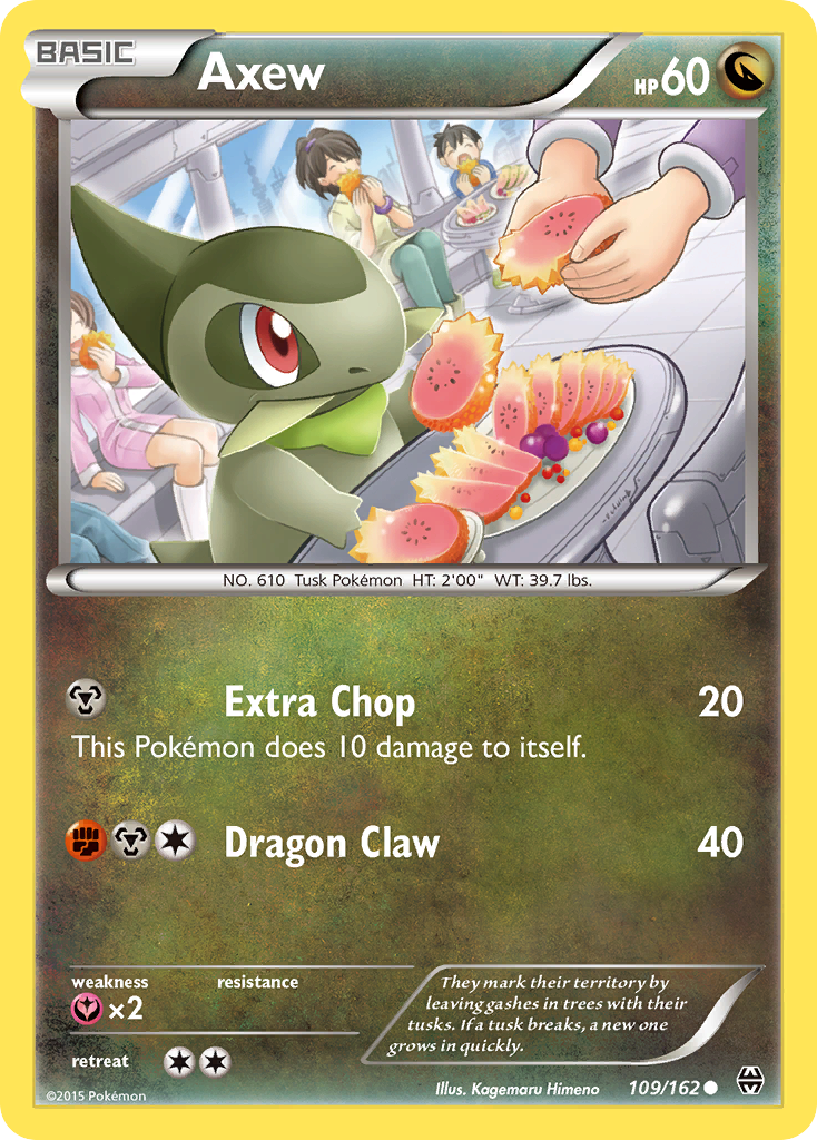 Axew (109/162) [XY: BREAKthrough] - Comfy Hobbies