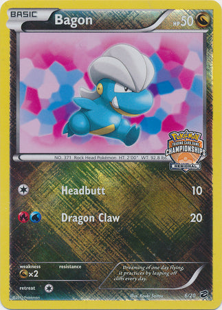 Bagon (6/20) (Regional Championship) [Black & White: Dragon Vault] - Comfy Hobbies