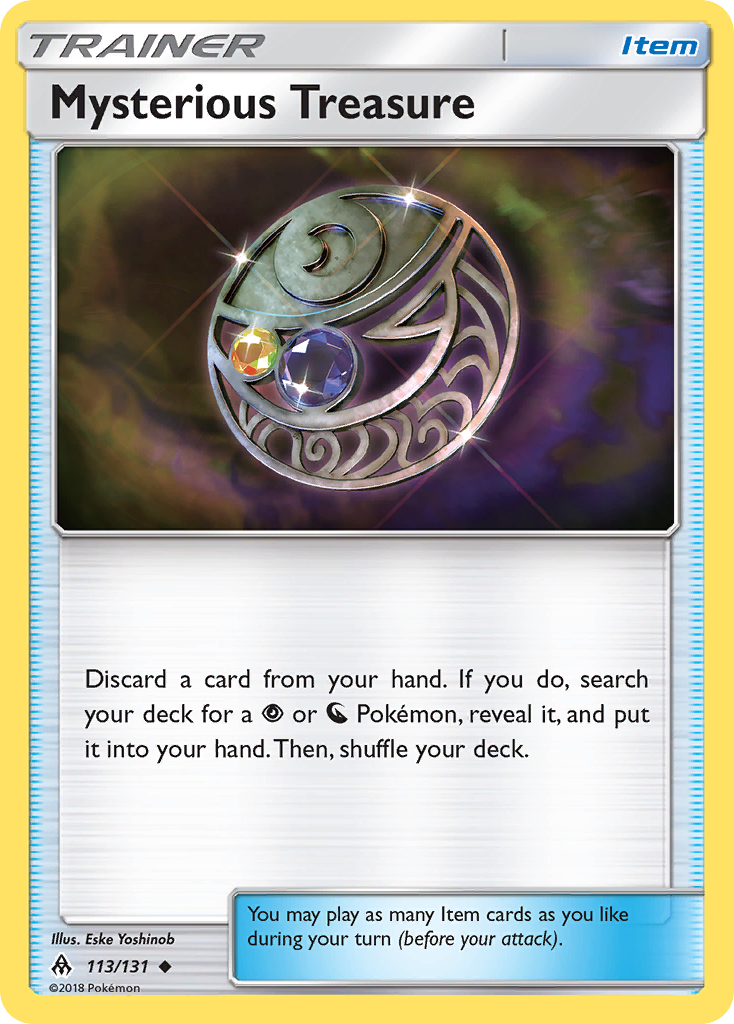 Mysterious Treasure (113/131) [Sun & Moon: Forbidden Light] - Comfy Hobbies