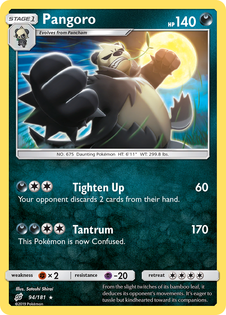 Pangoro (94/181) [Sun & Moon: Team Up] - Comfy Hobbies