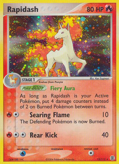 Rapidash (13/112) [EX: FireRed & LeafGreen] - Comfy Hobbies