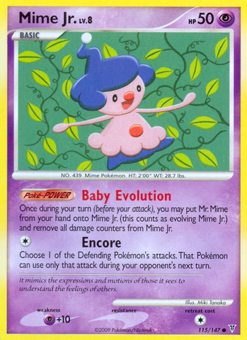 Mime Jr. (115/147) [Platinum: Supreme Victors] - Comfy Hobbies