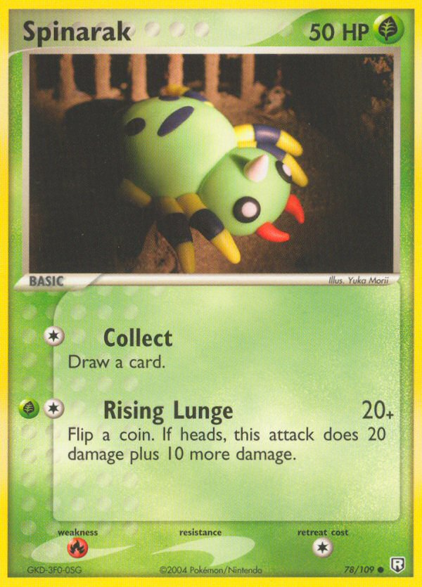 Spinarak (78/109) [EX: Team Rocket Returns] - Comfy Hobbies
