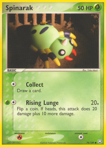 Spinarak (78/109) [EX: Team Rocket Returns] - Comfy Hobbies