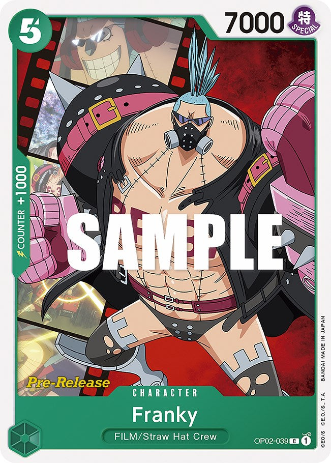 Franky [Paramount War Pre-Release Cards] - Comfy Hobbies