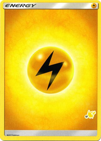 Lightning Energy (Pikachu Stamp #17) [Battle Academy 2020] - Comfy Hobbies