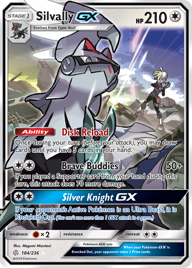 Silvally GX (184/236) [Sun & Moon: Cosmic Eclipse] - Comfy Hobbies