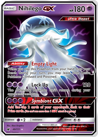 Nihilego GX (49/111) [Sun & Moon: Crimson Invasion] - Comfy Hobbies