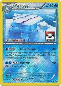 Avalugg (31/106) (League Promo 3rd Place) [XY: Flashfire] - Comfy Hobbies