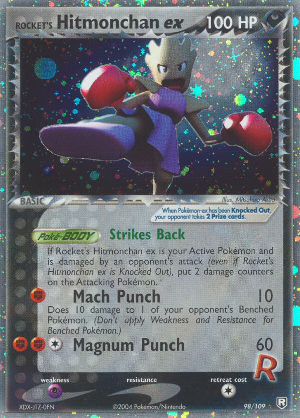 Rocket's Hitmonchan ex (98/109) [EX: Team Rocket Returns] - Comfy Hobbies