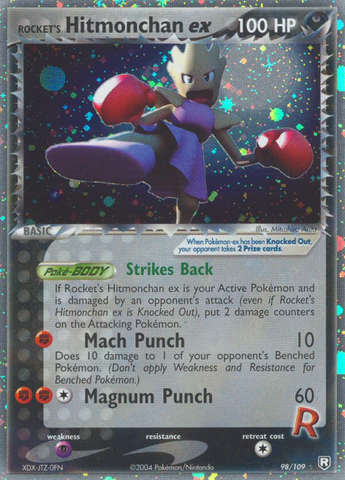 Rocket's Hitmonchan ex (98/109) [EX: Team Rocket Returns] - Comfy Hobbies