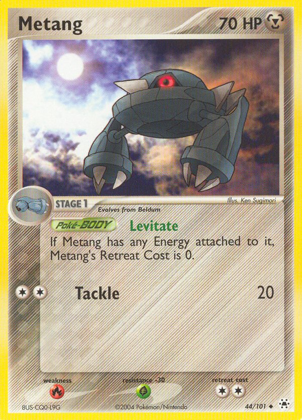 Metang (44/101) [EX: Hidden Legends] - Comfy Hobbies
