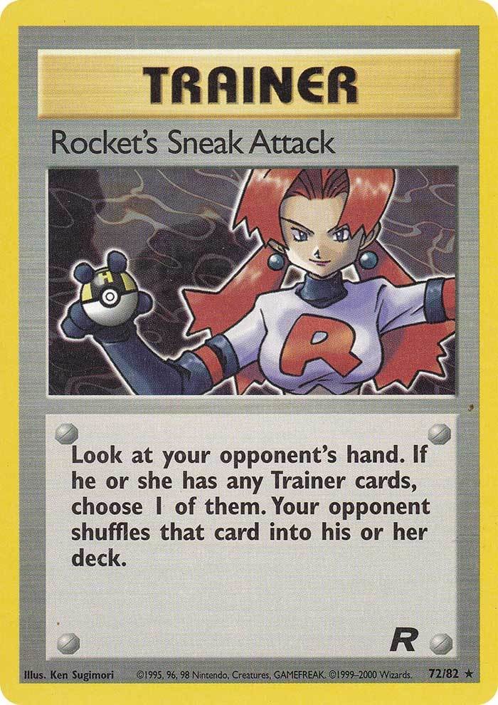 Rocket's Sneak Attack (72/82) [Team Rocket Unlimited] - Comfy Hobbies