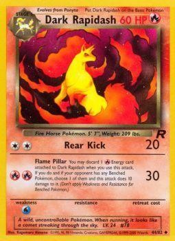 Dark Rapidash (44/82) [Team Rocket Unlimited] - Comfy Hobbies