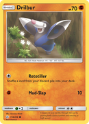Drilbur (114/236) [Sun & Moon: Cosmic Eclipse] - Comfy Hobbies