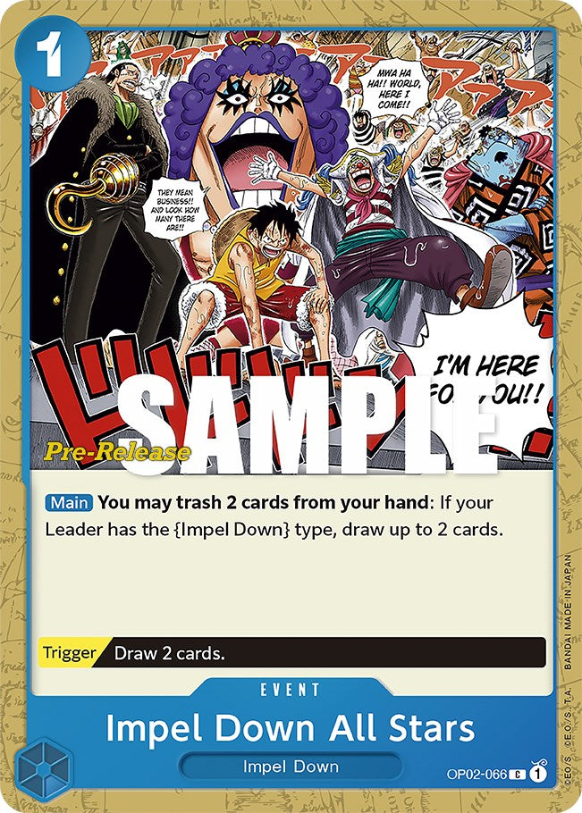 Impel Down All Stars [Paramount War Pre-Release Cards] - Comfy Hobbies