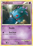 Misdreavus (57/90) [HeartGold & SoulSilver: Undaunted] - Comfy Hobbies