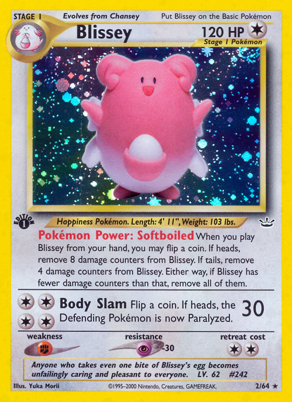 Blissey (2/64) [Neo Revelation 1st Edition] - Comfy Hobbies