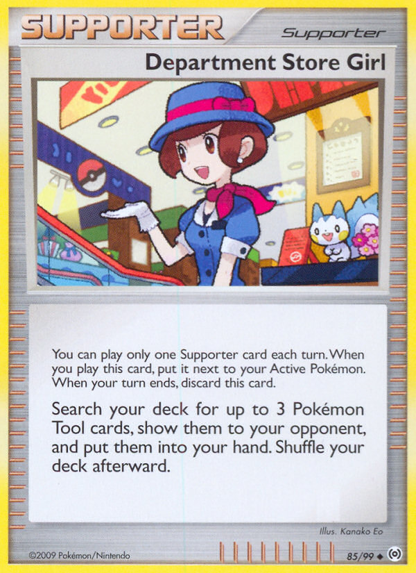 Department Store Girl (85/99) [Platinum: Arceus] - Comfy Hobbies