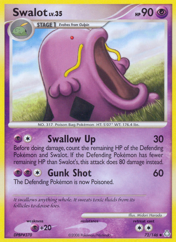 Swalot (72/146) [Diamond & Pearl: Legends Awakened] - Comfy Hobbies