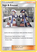 Ingo & Emmet (144/181) [Sun & Moon: Team Up] - Comfy Hobbies